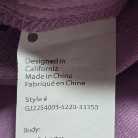 Fabletics Mens All Shift 5 Pocket Scrubs Jogger Pants Moonlight Mauve Large Tall - Picture 9 of 13